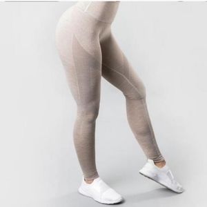 ALPHALETE Aero Leggings Nude EUC Sz Small